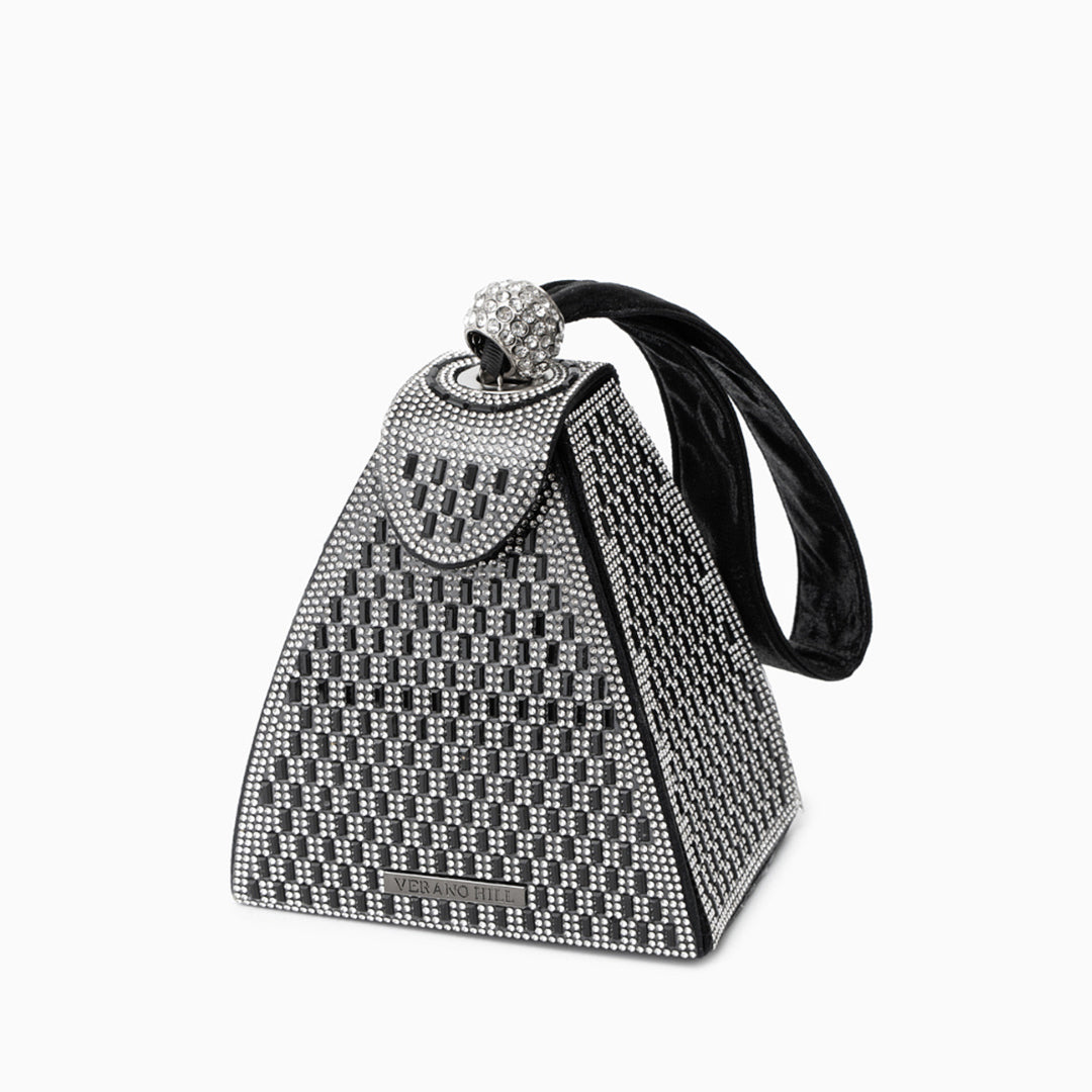 (CS) Crystal Pyramid Handbag