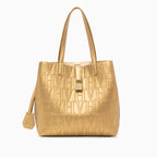 VH Embossed Shoulder Bag