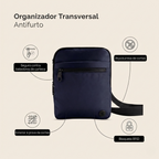 Bolsa transversal antifurto