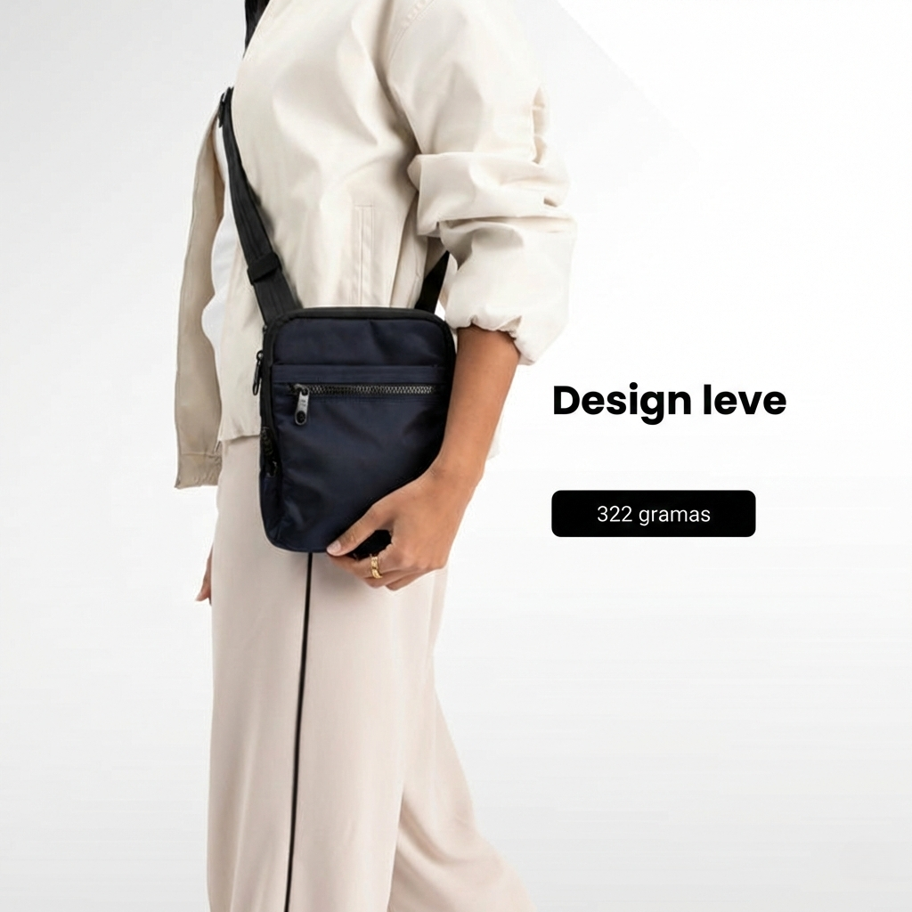 Bolsa transversal antifurto