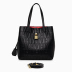 VH Embossed Shoulder Bag