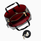 VH Embossed Shoulder Bag