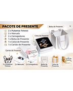 Conjunto de Braceletes – Conectando Quem Está à Distância