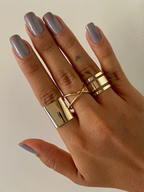 Anéis que se adaptam ao seu corpo - sem apertar e sem errar o tamanho