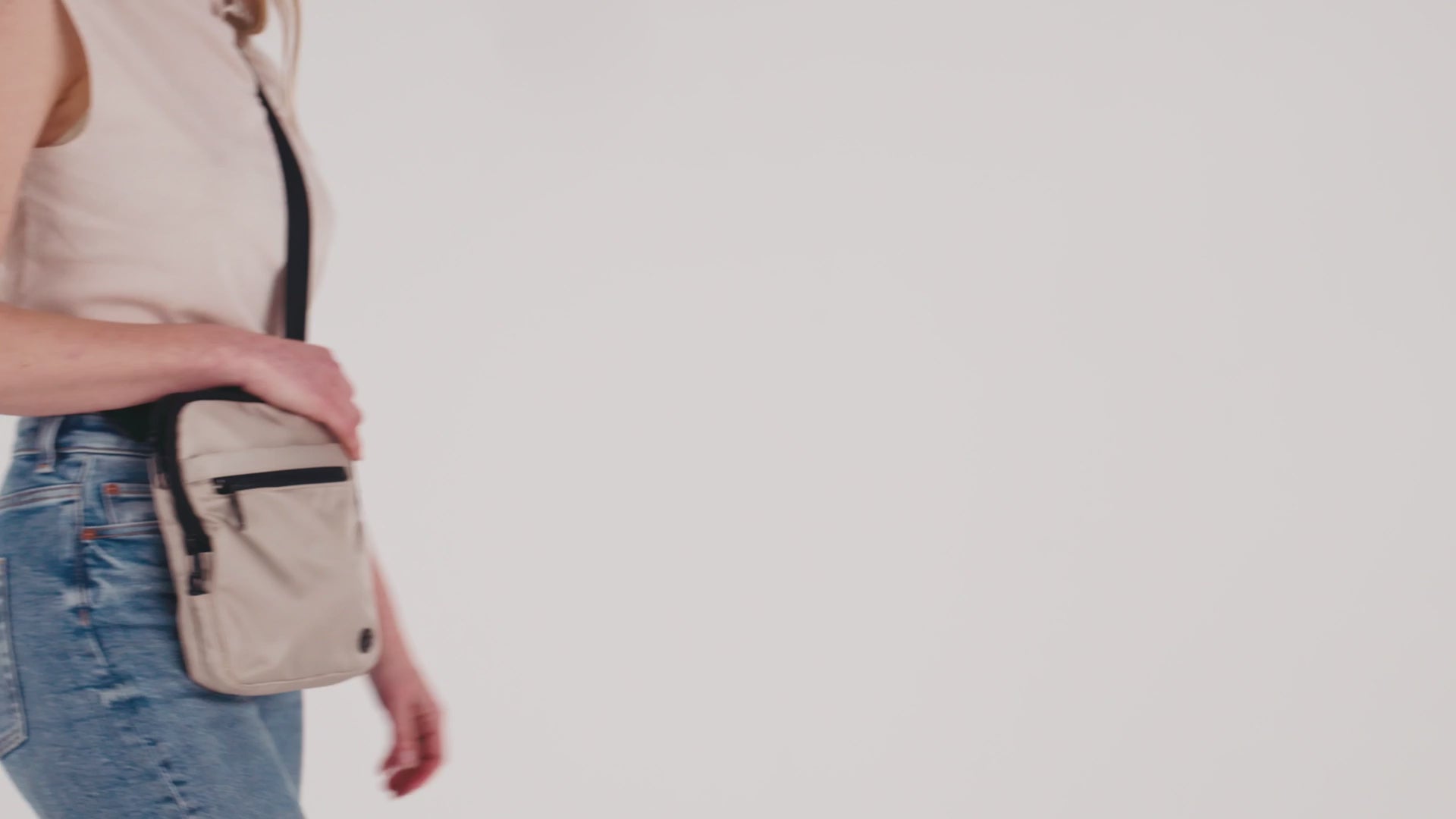 Bolsa transversal antifurto